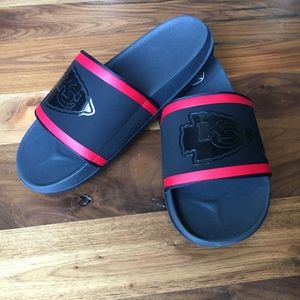 Kansas City Chiefs Nike Slippers Size 7